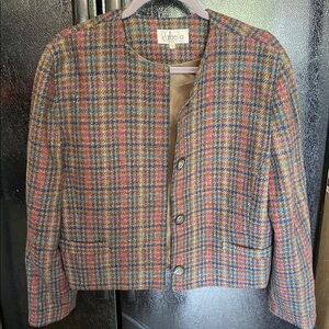 Multicolor button blazer